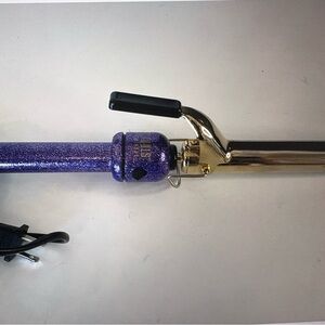 Purple and Gold Hair Curling Iron
